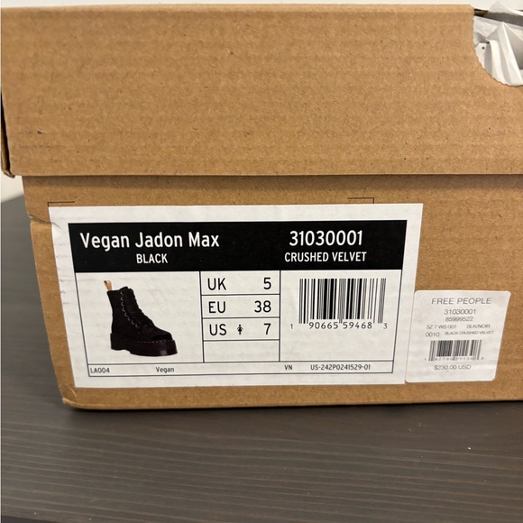 Doc Marten Jadon max velvet - Picture 3 of 7